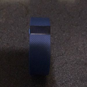 FitBit...small band. No charger